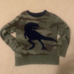 GAP dinosaur sweater 4T